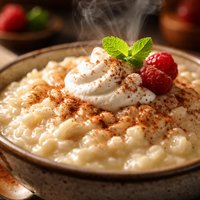 Rice Pudding with Cream