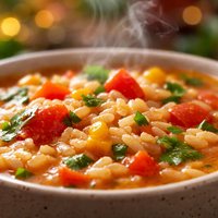 Rice Soup Sopa De Arroz