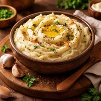Rich and Creamy Garlic Mashed Potatoes