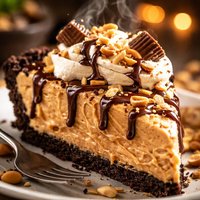Rich and Creamy Peanut Butter Pie