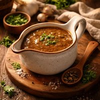 Rich and Savory Vegan Gravy