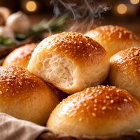 Rich Bread Machine Dinner Rolls