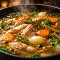 Rich Chicken Stock