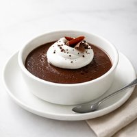 Rich Chocolate Baked Custard