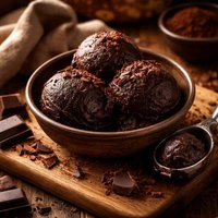 Rich Dark Chocolate Sorbet
