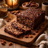 Rich Dark Fruitcake 1970