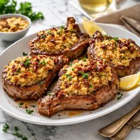 Rich Deviled Pork Chops
