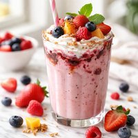 Rich Fruit Milkshake