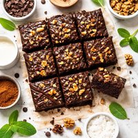 Rich Fudgy Vegan Brownies