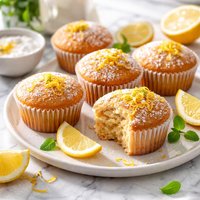 Rich Lemon Muffins