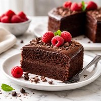 Rich Low Fat Chocolate Cake Kosher Dairy