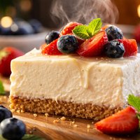 Rich No Bake Cheesecake