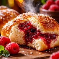 Rich Raspberry Brioche