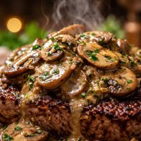 Rich Topping for Steaks or Veal