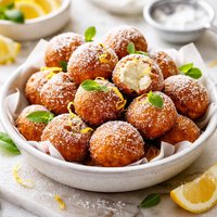 Ricotta Balls Italian Doughnuts