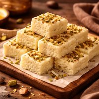 Ricotta Cheese Burfi Fudge