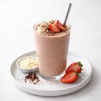 Ricotta Cheese Chocolate Strawberry Smoothie