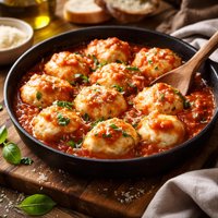 Ricotta Dumplings in Tomato Sauce