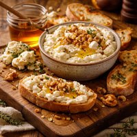 Ricotta Gorgonzola and Honey Spread