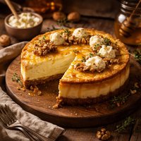 Ricotta Honey Cheesecake