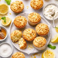 Ricotta Lemon Muffins