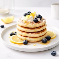 Ricotta Lemon Pancakes