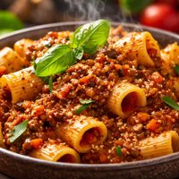 Rigatoni Bolognese