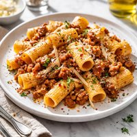 Rigatoni Con Salsiccia Piccante E Finocchio