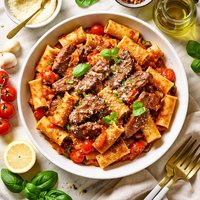 Rigatoni with Steak Sauce