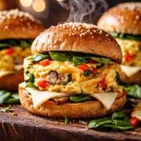 Rise N Shine Vegetable Frittata Sliders