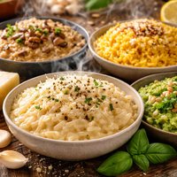 Risotto Alla Parmigiana Plus 3 Other Flavours