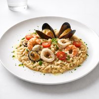Risotto Coi Frutti Di Mare Risotto with Seafood