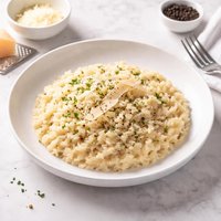 Risotto with Parmigiano Reggiano in a Crock Pot