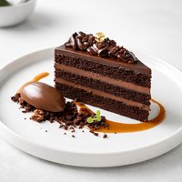 Ritz Carlton Chocolate Bourbon Cake
