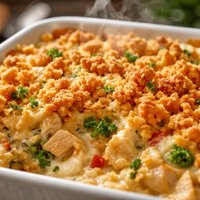 Ritz Cracker Casserole