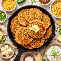 Riverhouse Corn Bread Onion Hoecake