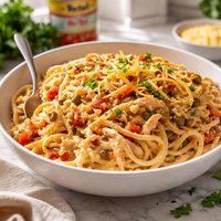 Ro Tel Chicken Spaghetti