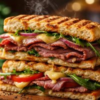 Roast Beef Panini