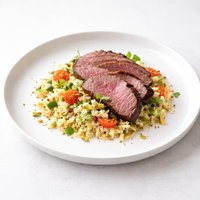 Roast Beef with Couscous