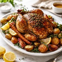 Roast Chicken and Veggies