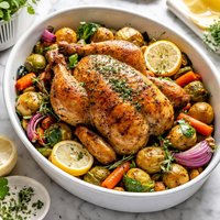 Roast Chicken with Vegetables
