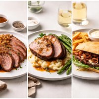 Roast Eye of Round with Marsala Wine Marinade 3 Ways