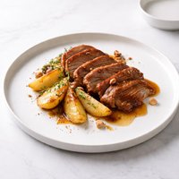 Roast Goose with Caramelized Apples