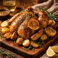 Roast Lemon Myrtle Chicken