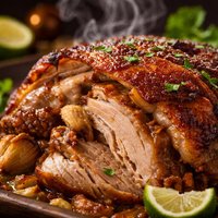 Roast Pork Pernil Puerto Rican Style
