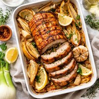 Roast Pork with Fennel