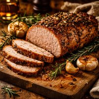 Roast Pork with Rosemary and Garlic