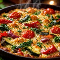 Roast Vegetable Frittata