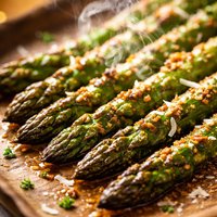 Roasted Asparagus with Browned Butter
