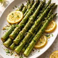 Roasted Asparagus with Lemon